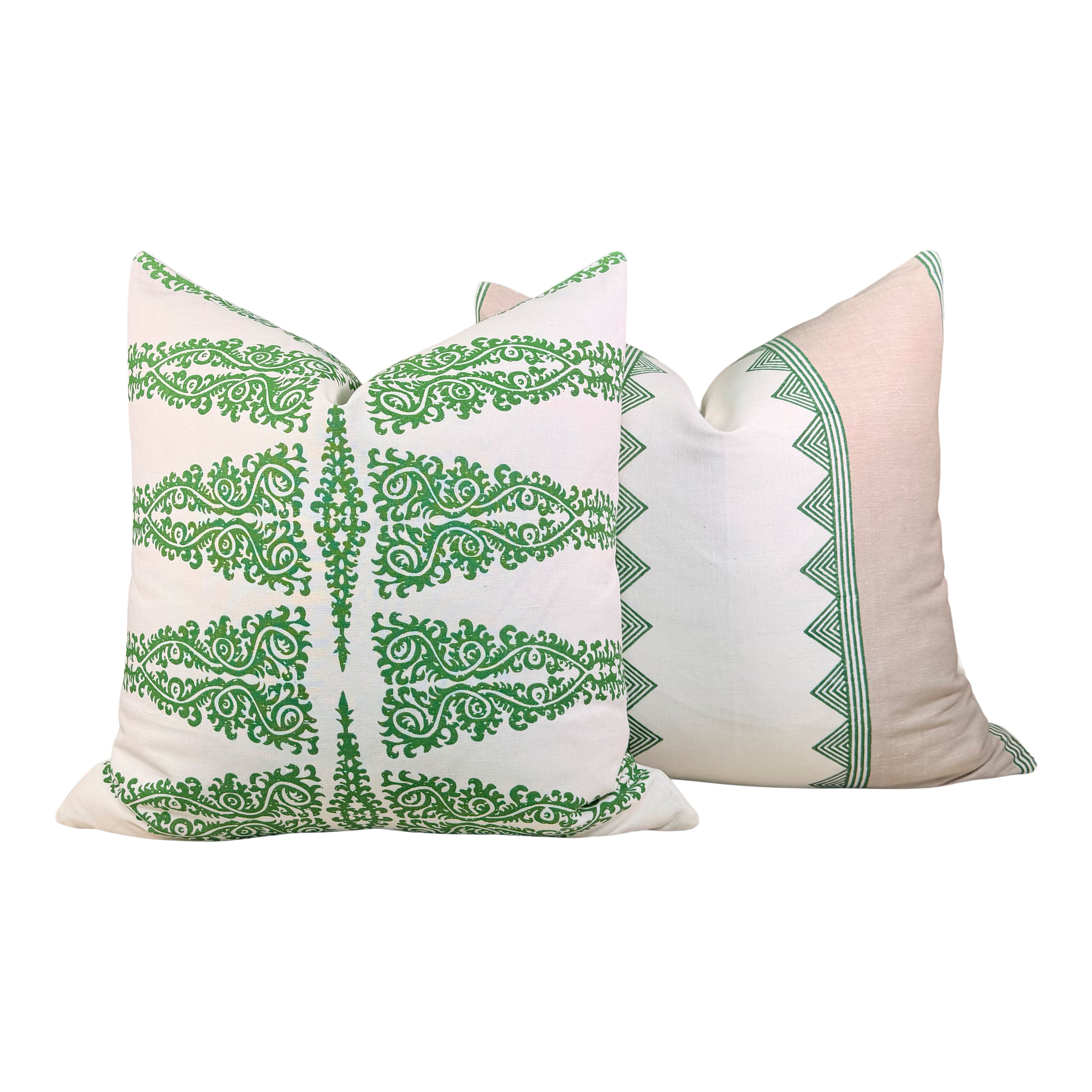 Thibaut Kismet Pillow - Green