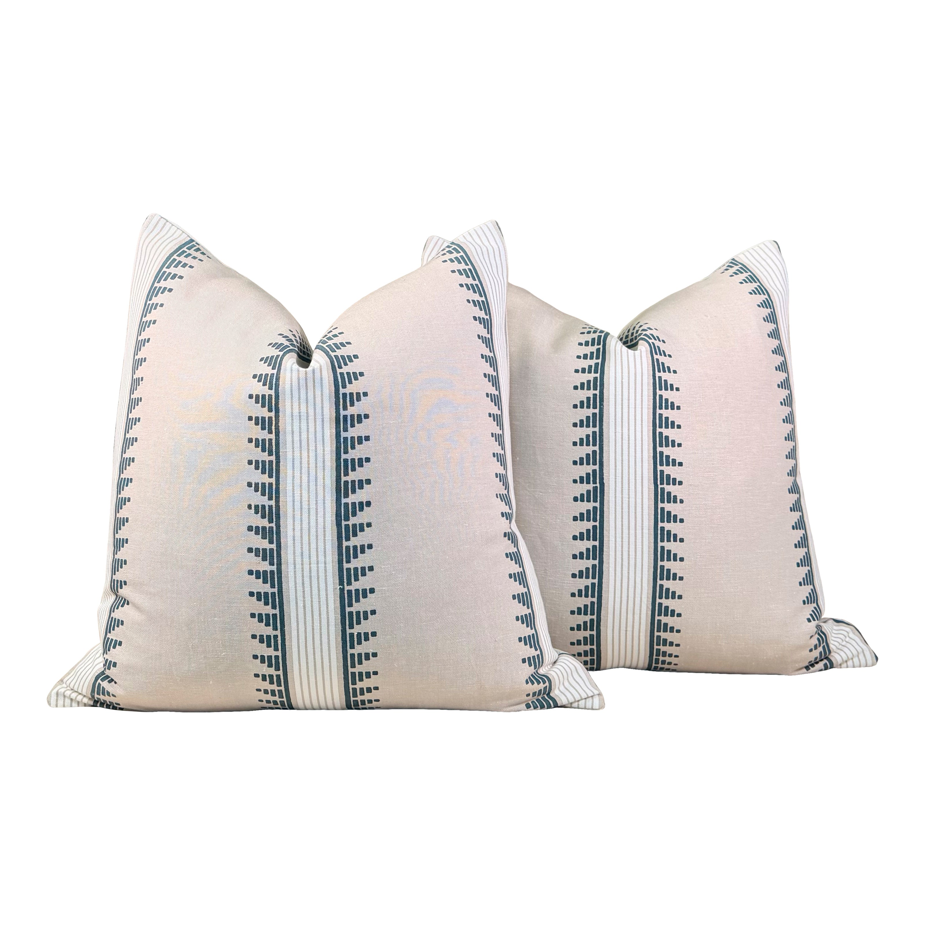 Thibaut Trail Head Pillow - Mineral, Beige