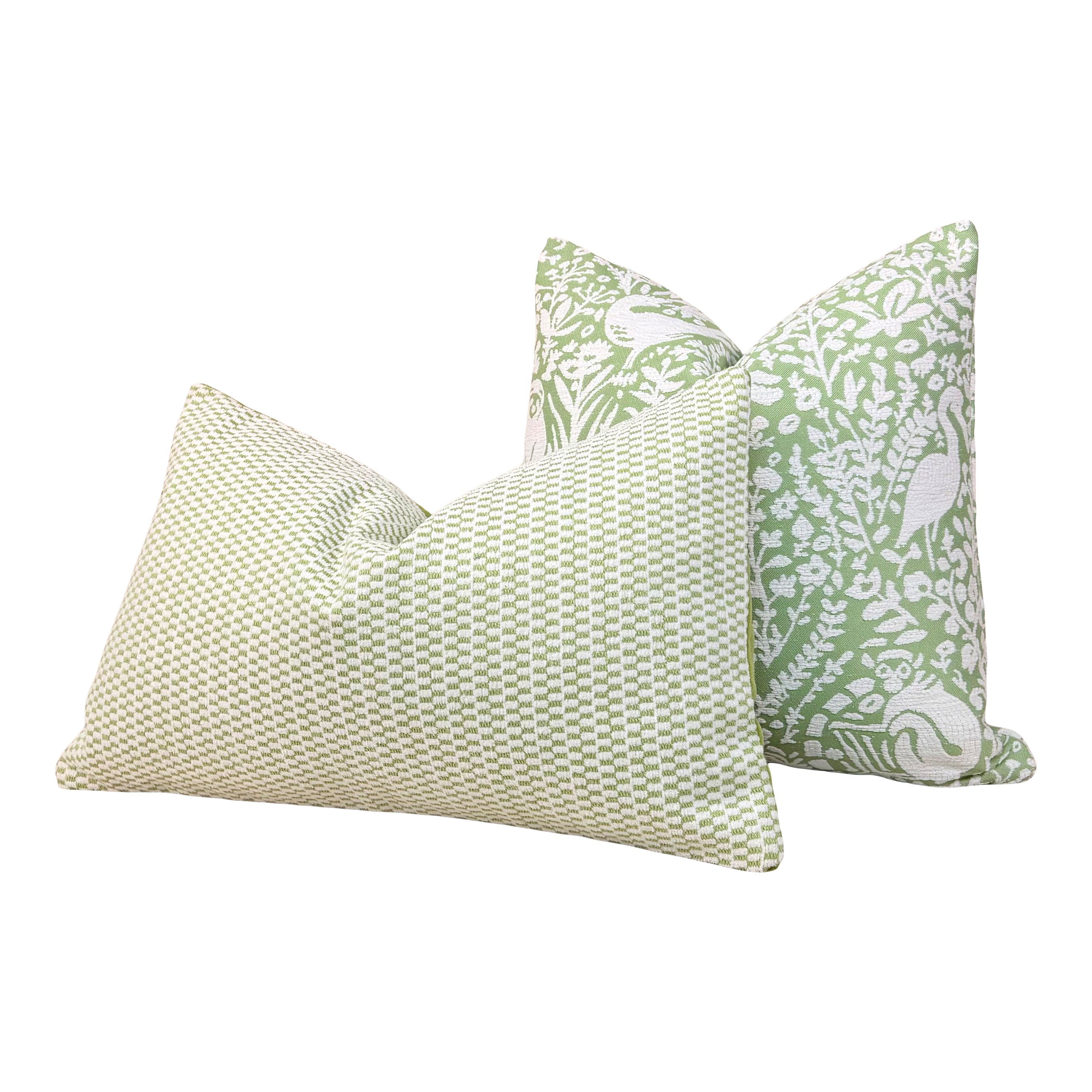 Thibaut Kindred Indoor Outdoor Pillow - Pear