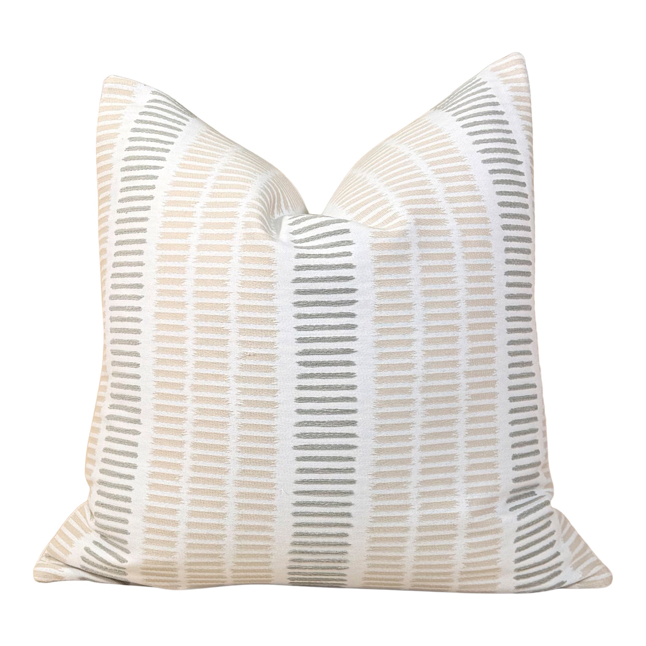 Thiabut Topsail Outdoor Woven Striped Pillow - Flax.