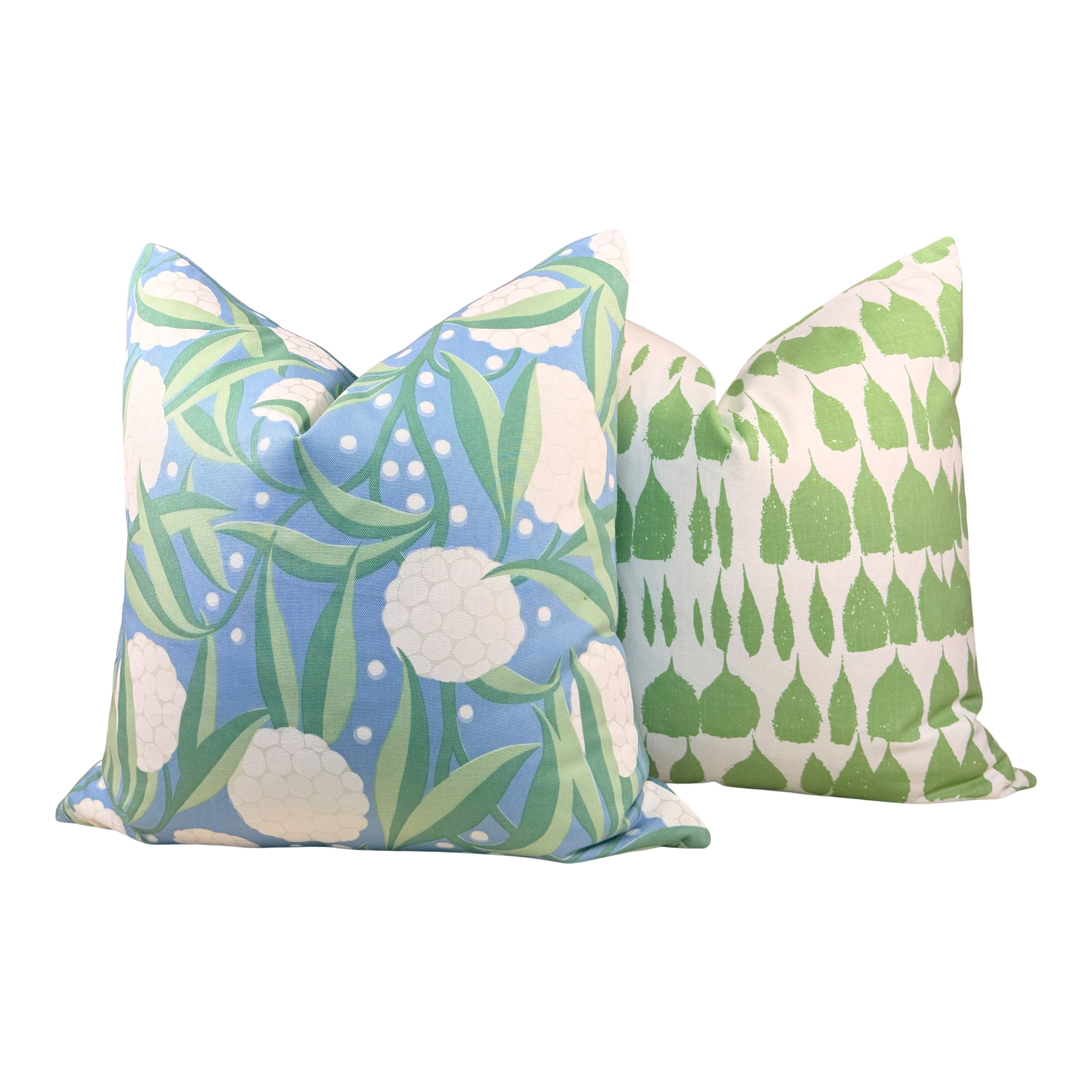 Schumacher Queen Of Spain Pillow - Green