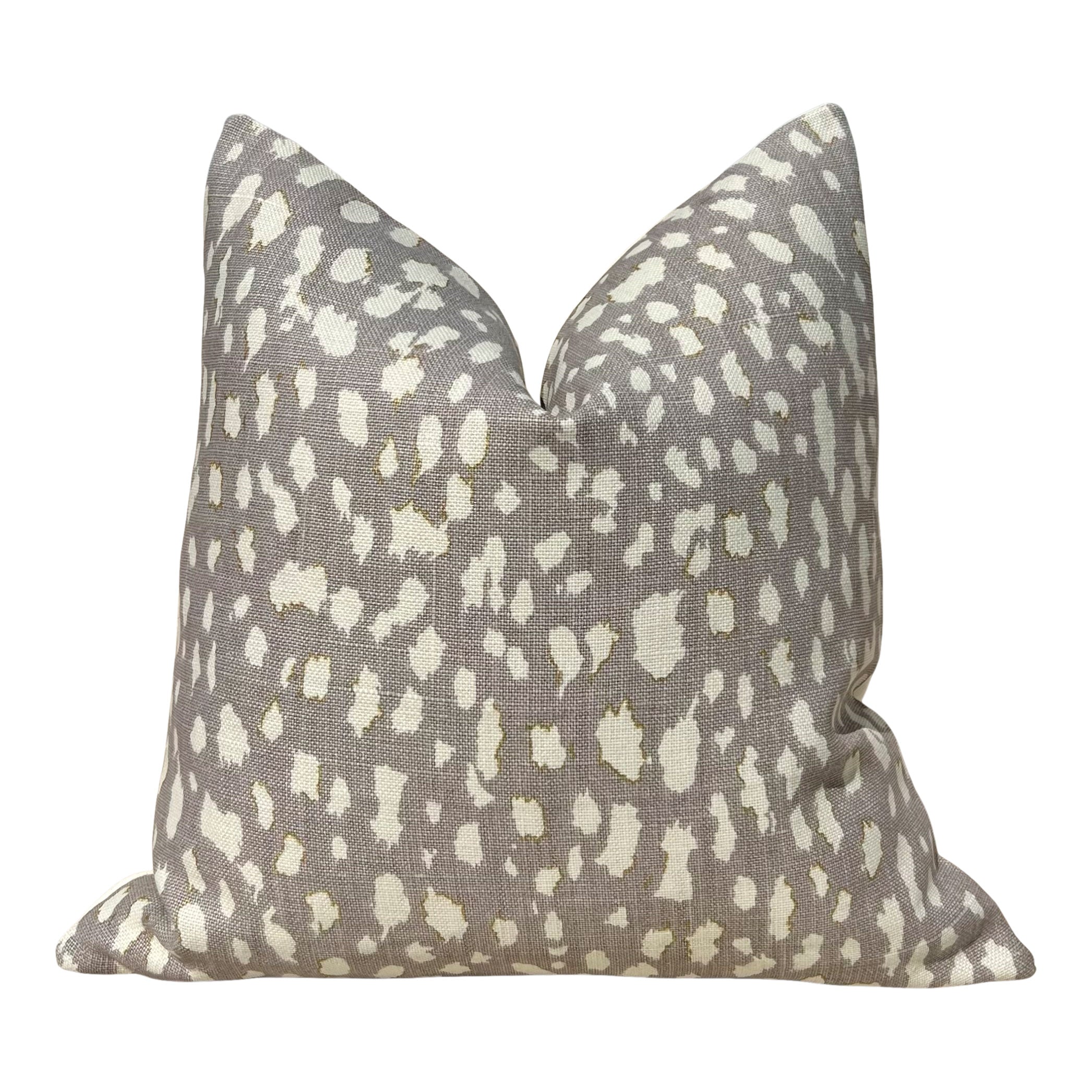 Kravet Couture Lynx Dot Pillow in Lavender