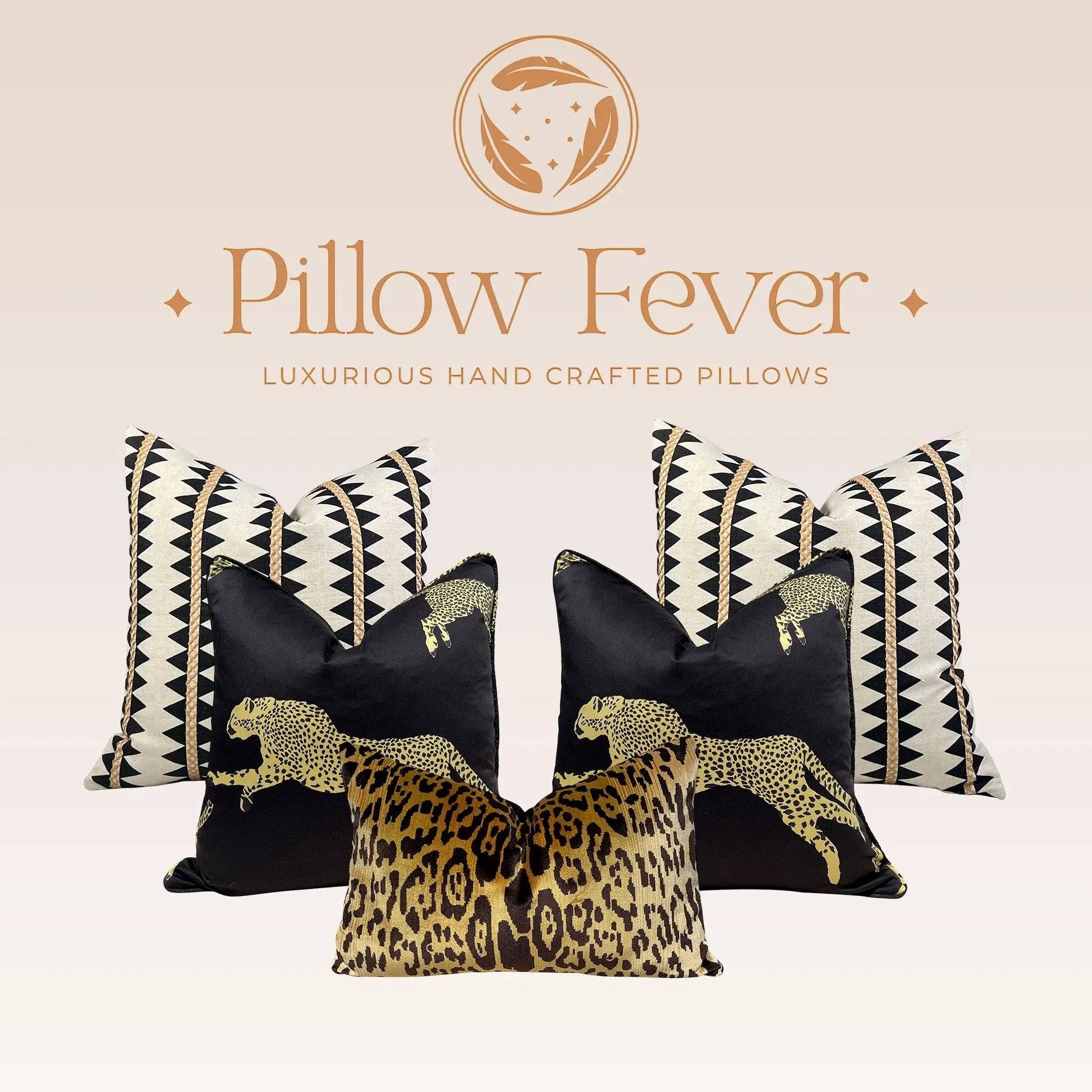 Sale!!!! Price is for 2 - 16"X16" Thibaut Reno Stripe Embroidered Pillow Covers - Black, Gold