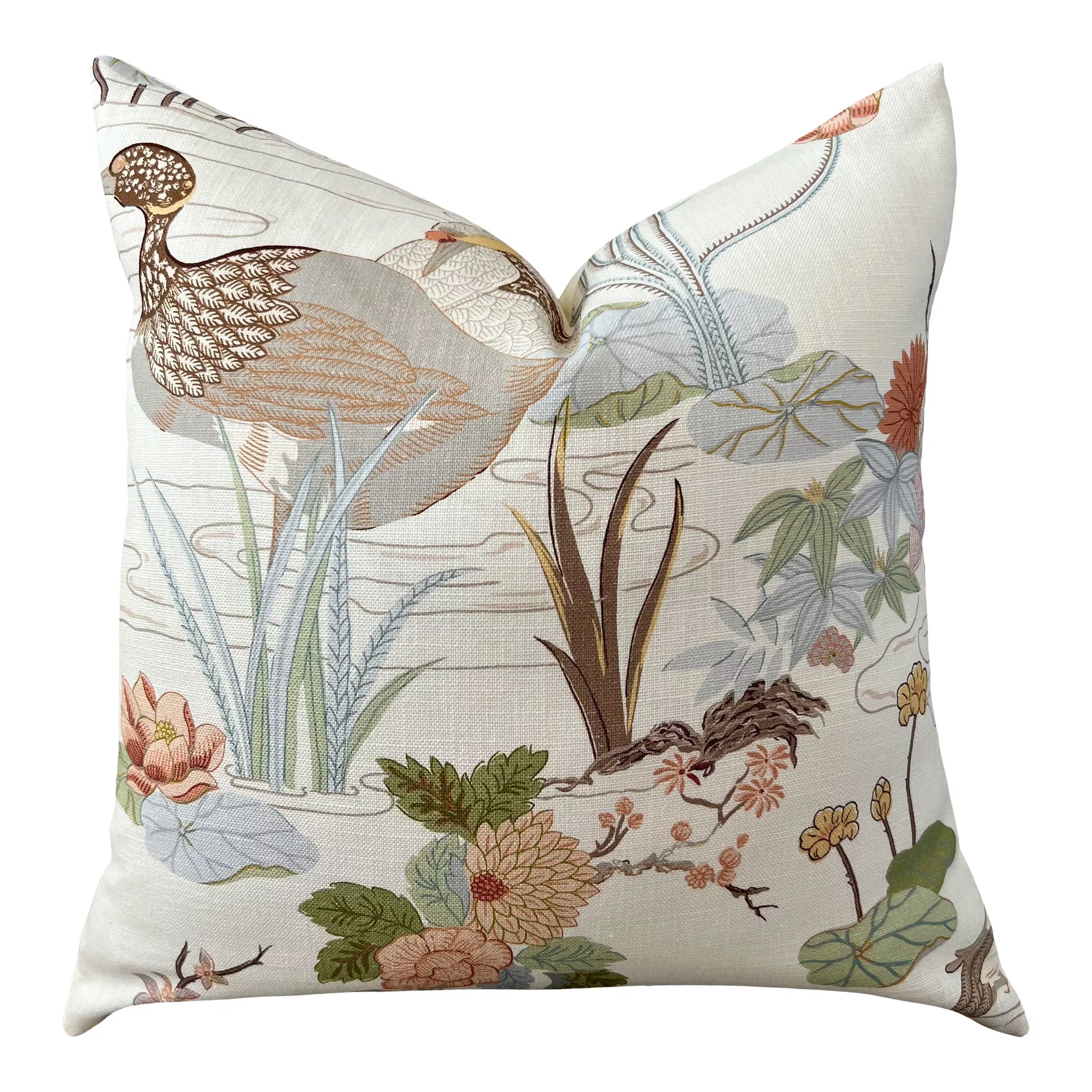 Sale!!!! Price is for 2 - 16"X26" Double Sided Ready to Ship Lee Jofa Luzon Apricot Pillow Cover