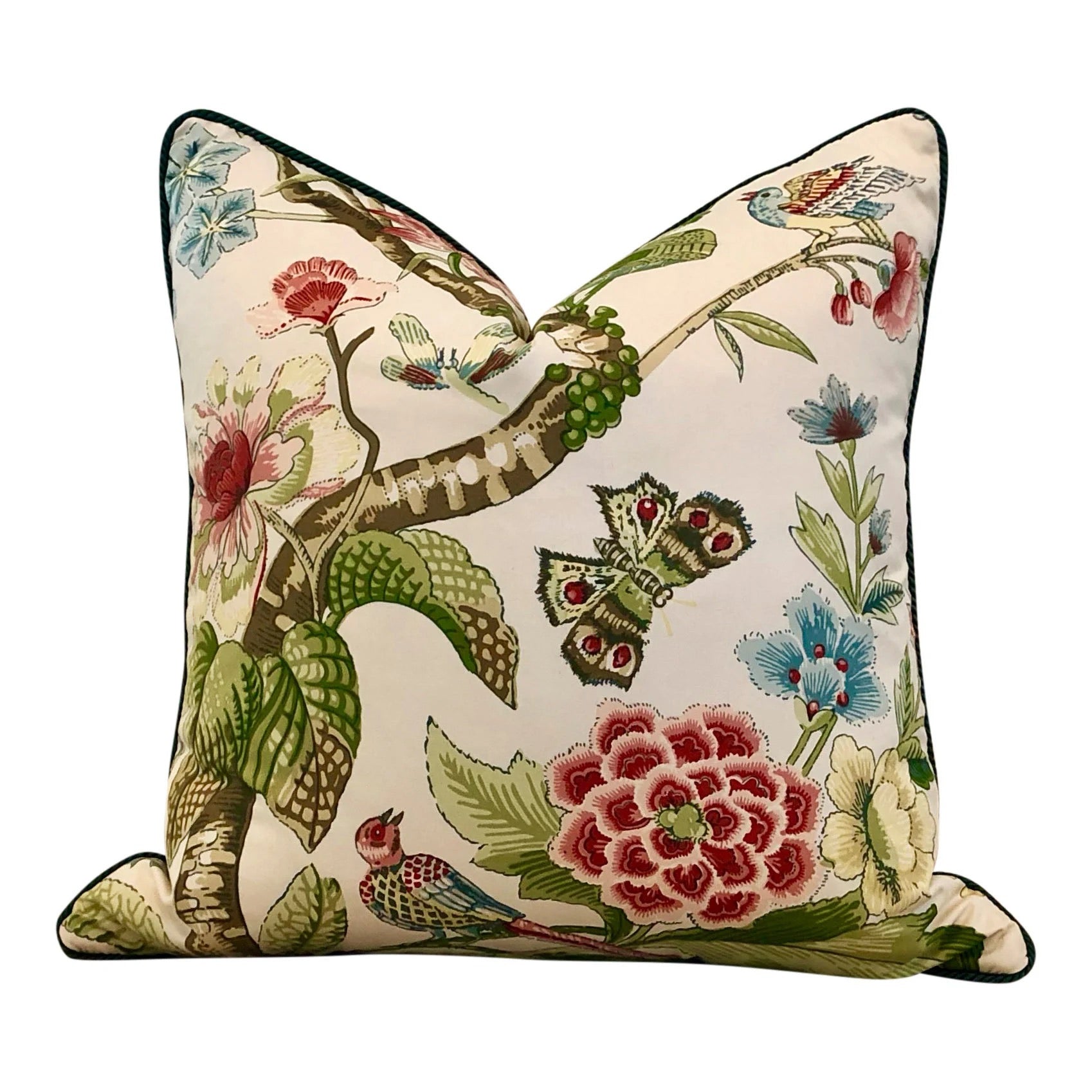 Sale!!! Price is for 2 12"X20" Schumacher Cranley Garden Pillow Covers.