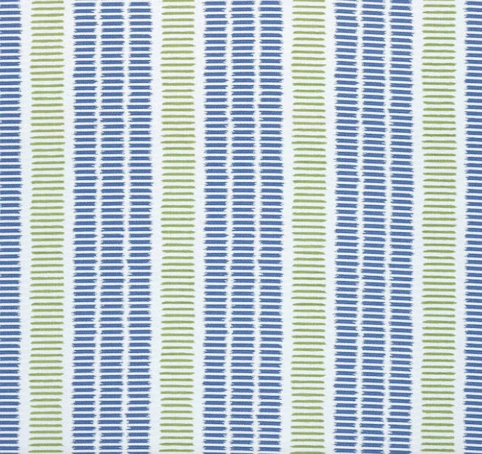 Sale!!!!! Price is for 14"X22" Ready to Ship Outdoor Thibaut Top Sail Striped Pillow Cover - Blue, Green.