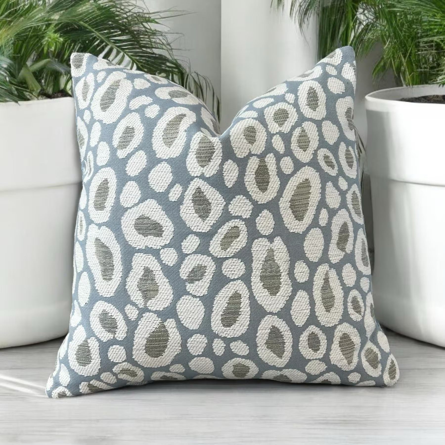 Thibaut Kenzo Outdoor Pillow - Powder Blue