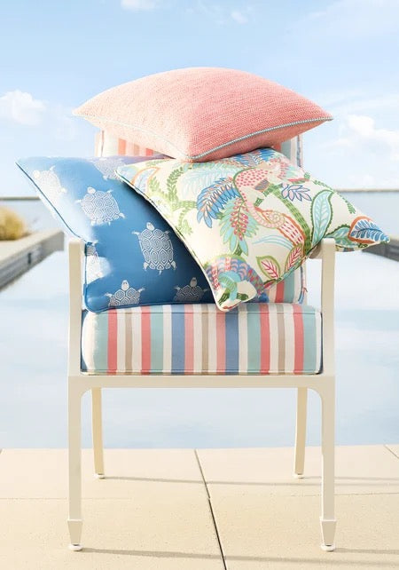 Thibaut Outdoor Iggy Pillow in Beige.