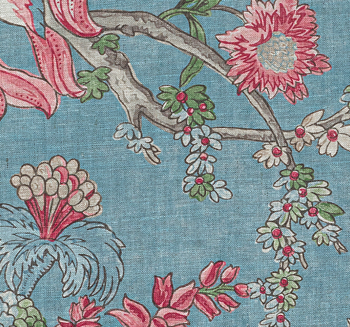 Chatelain Pillow Cover in Robbins's Egg.