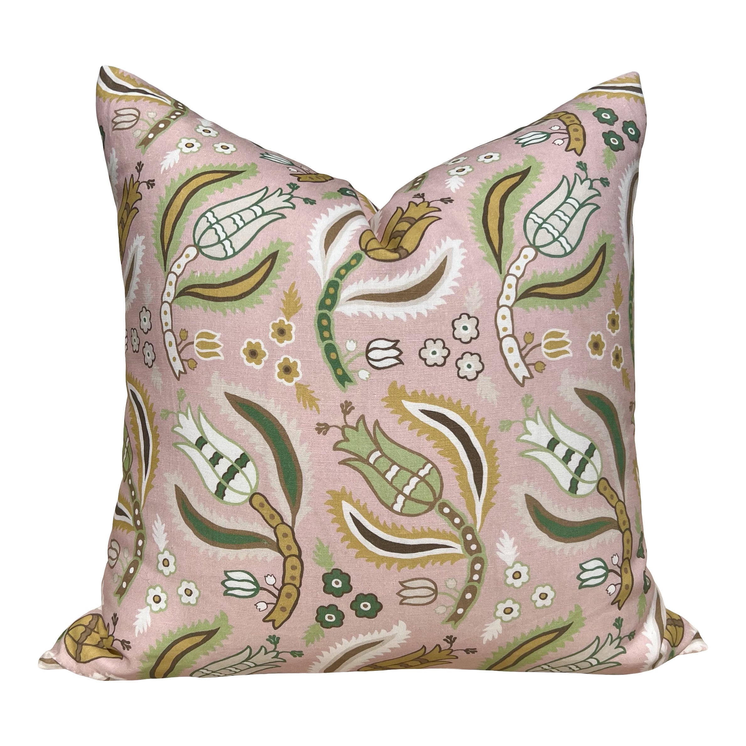 Schumacher Zanzibar Trellis Pillow in Blush. Designer Geometric Pillows, High End Blush Pillow Covers, Accent Throw Pillows, Euro Sham Cover