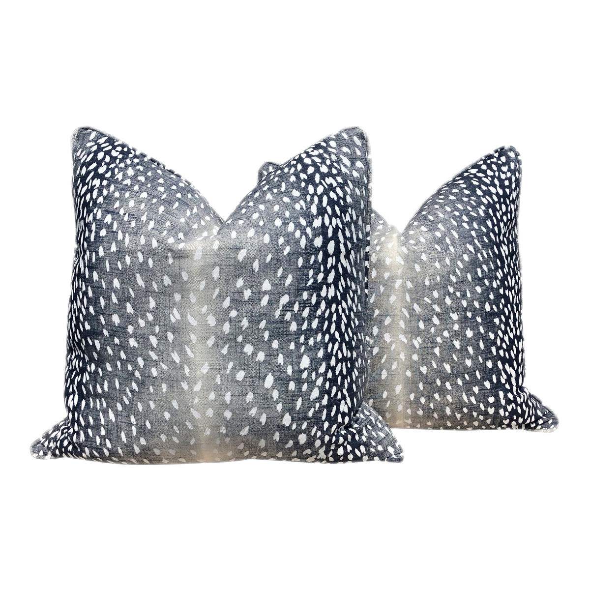 Antelope Pillow in Navy Blue. PillowFever