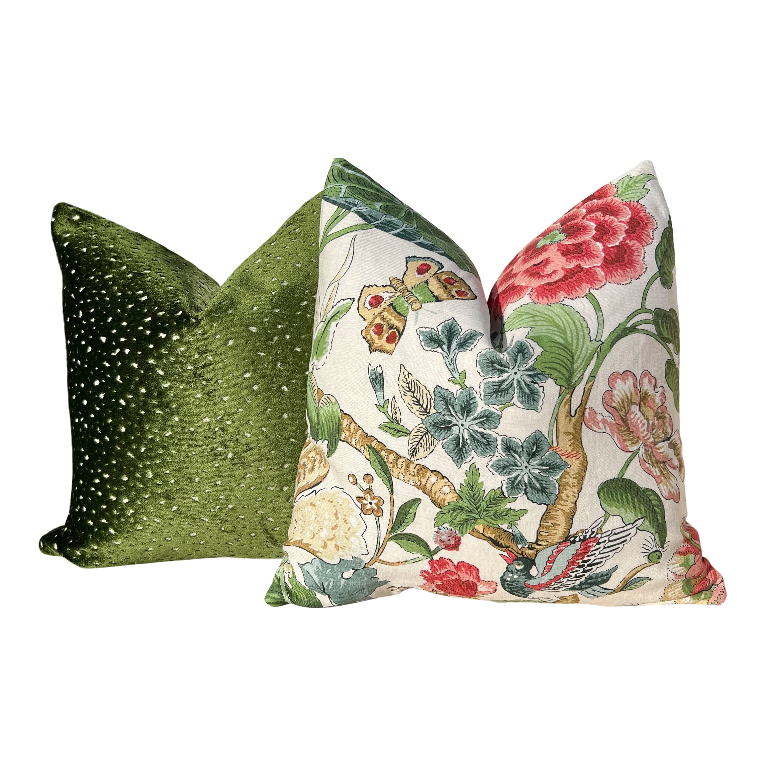 Designer Green Spotted Velvet Pillow. Accent Lumbar Animal Skin Pillow Designer Velvet Long Lumbar Pillow Decorative, Toss Throw Pillow