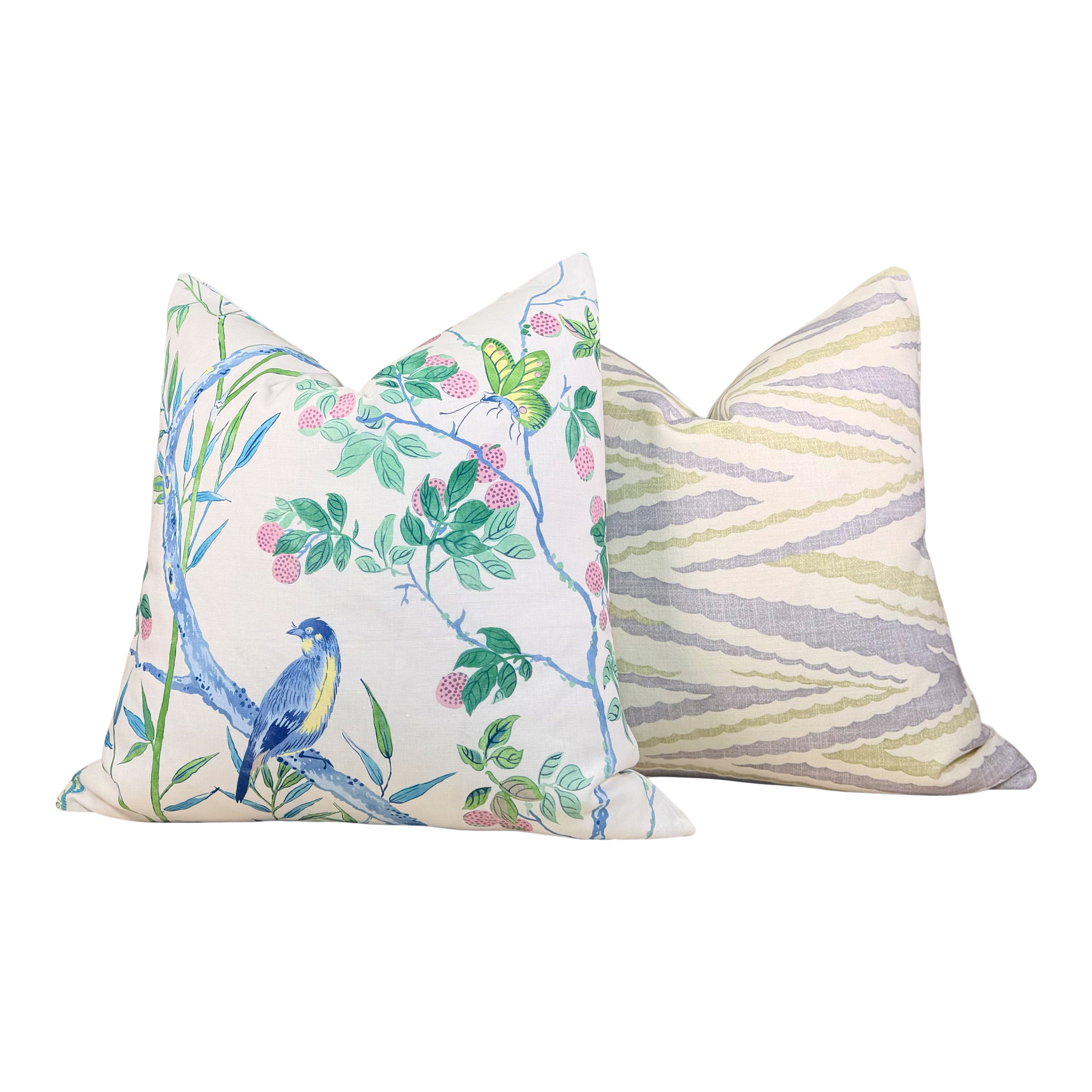 Thibaut Highland Peak Pillow - Lavender