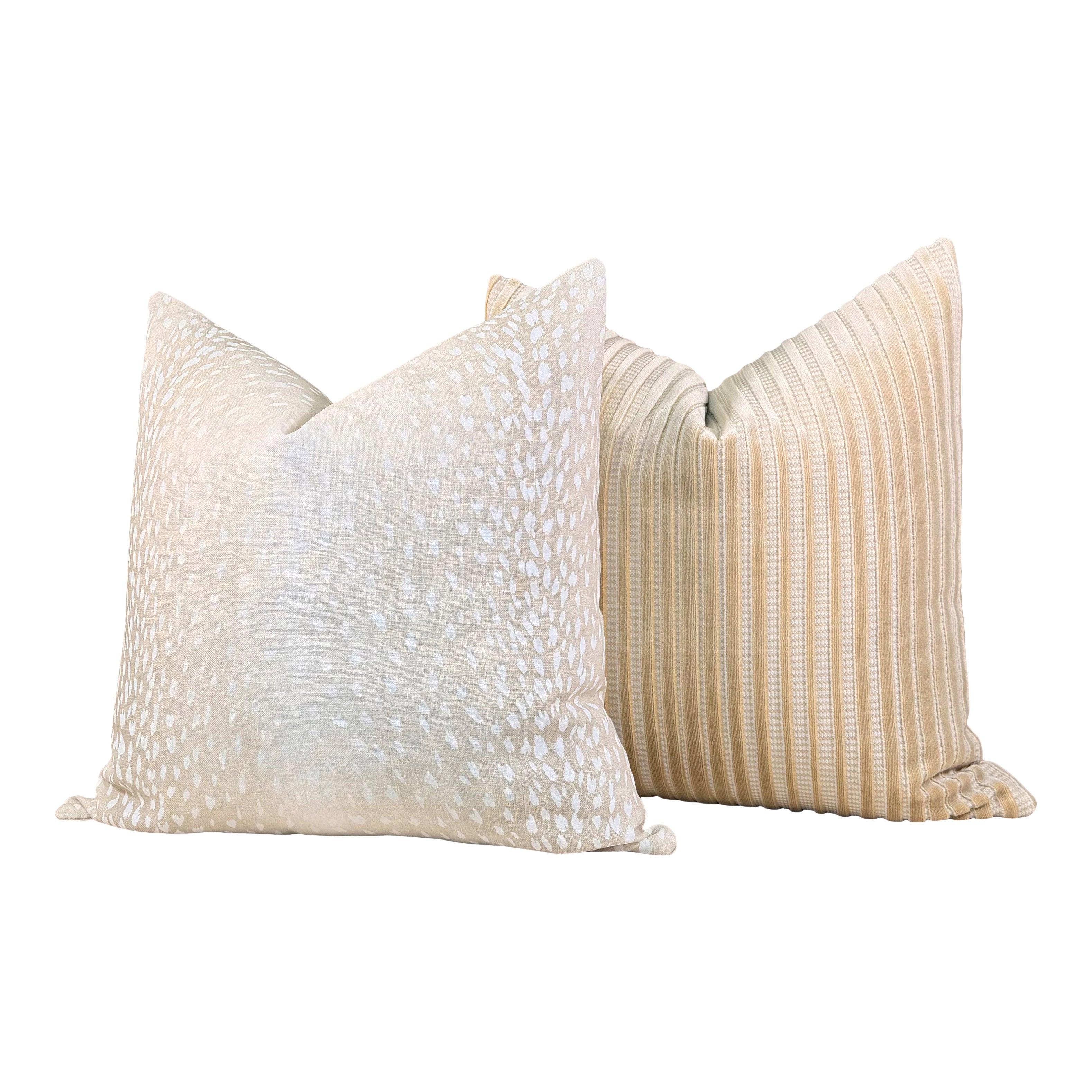Designer Antelope Pillow - Fawn