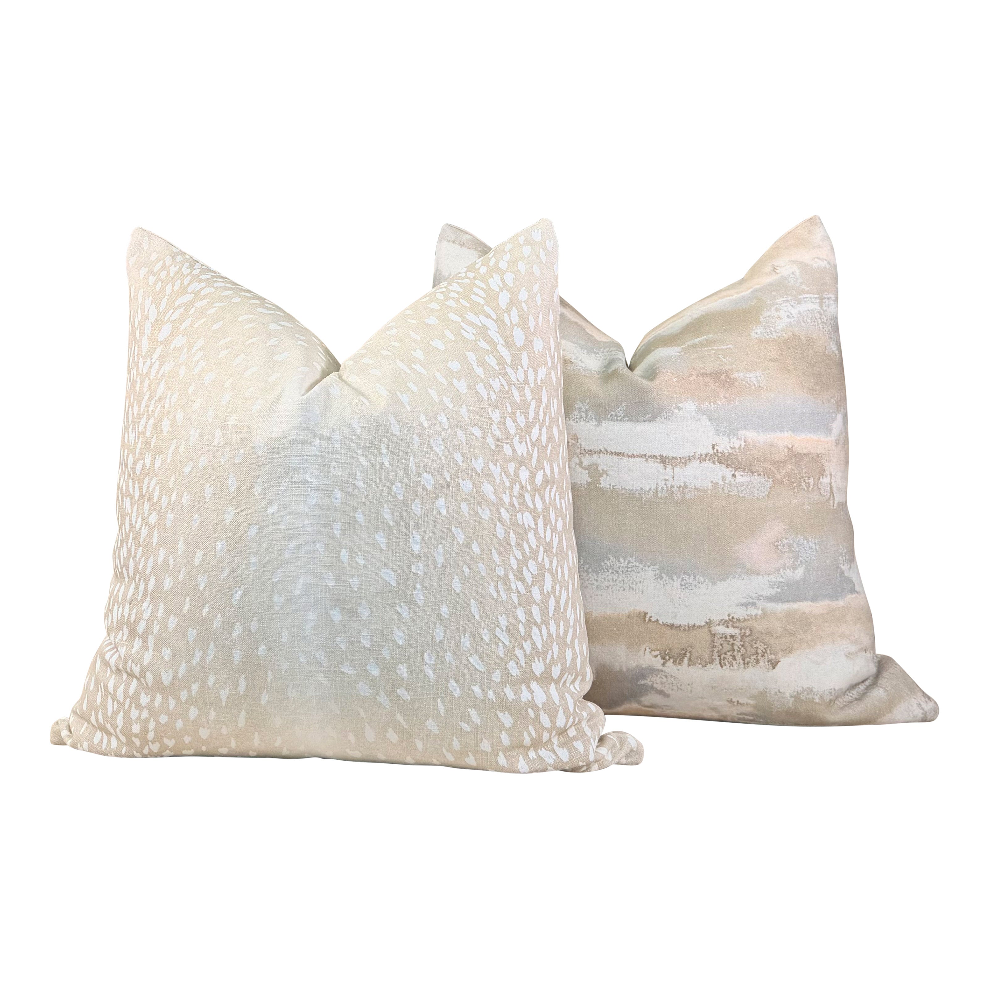 Designer Antelope Pillow - Fawn