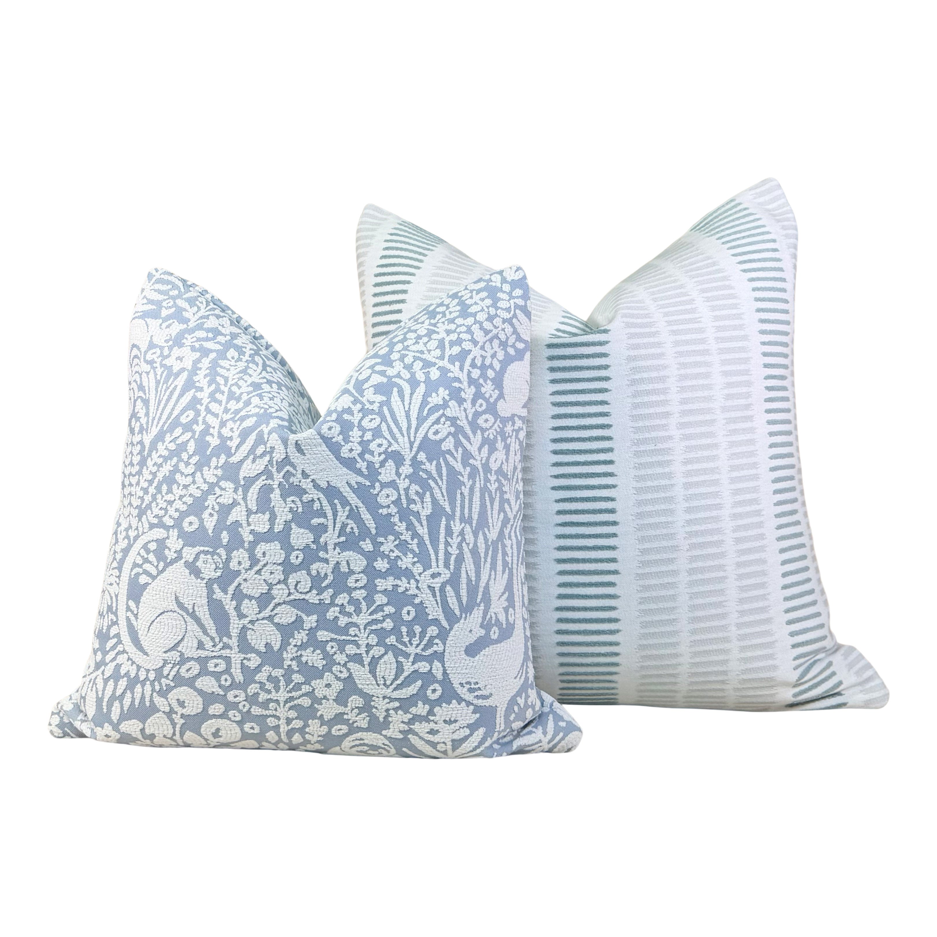 Thibaut Kindred Indoor Outdoor Pillow - Powder