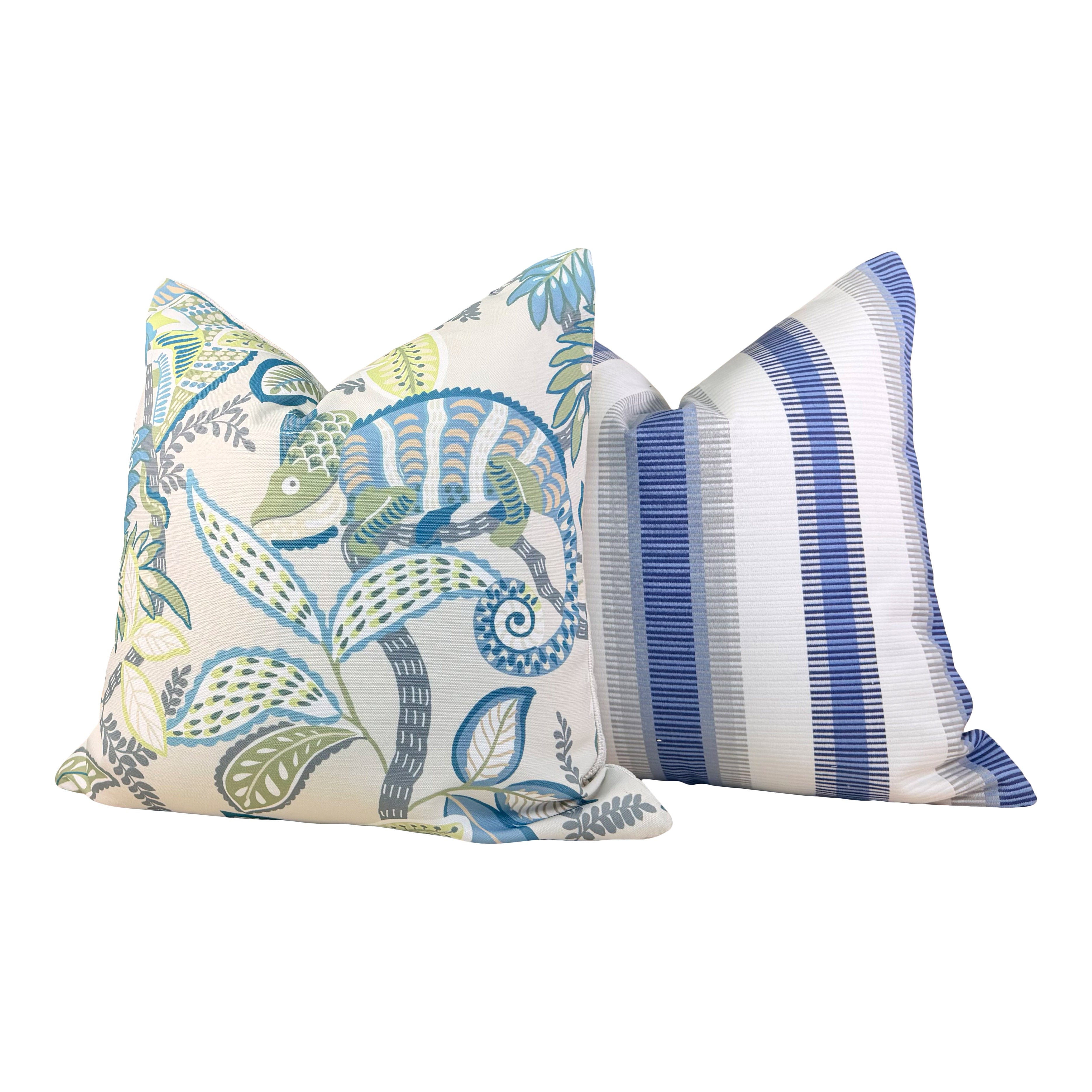 Thibaut Outdoor Iggy Pillow - Lagoon