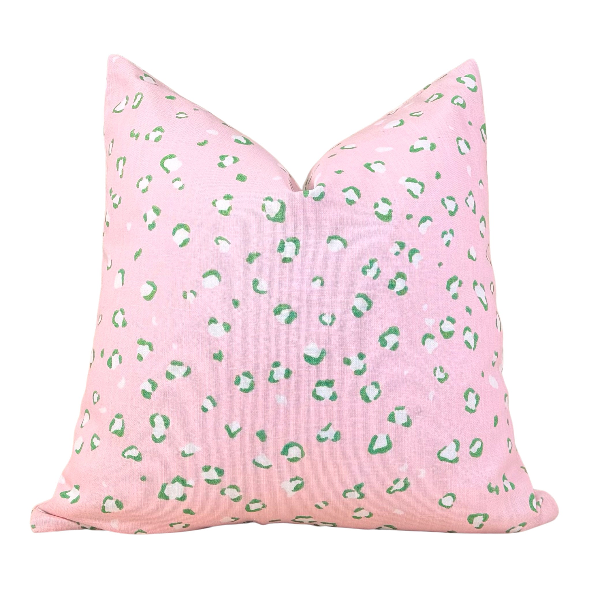 Outdoor Schumacher Wild At Heart Pillow - Pink.