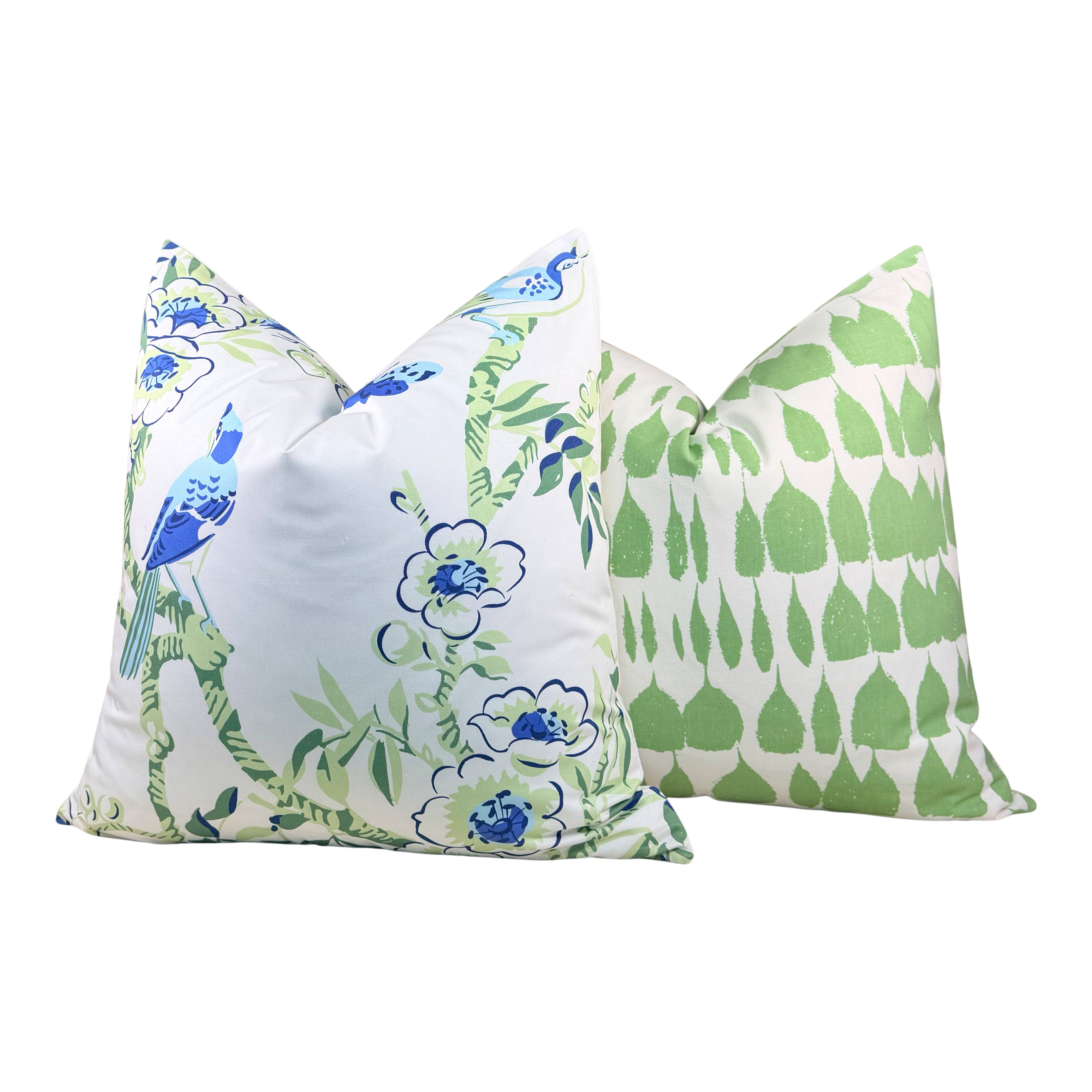 Schumacher Queen Of Spain Pillow - Green