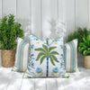 Schumacher Island Palm Outdoor Decorative Pillows.