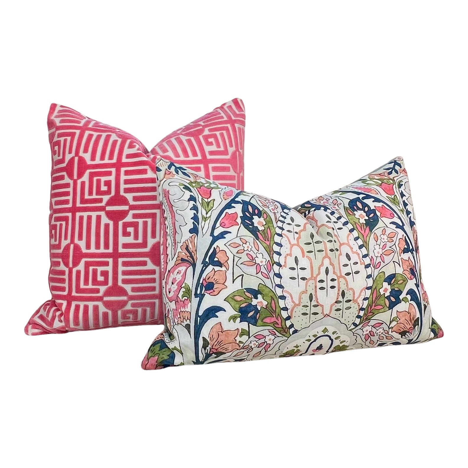 Cabana Denim Pillow - CW Stockwell