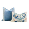 Schumacher Sea Life Embroidered Pillow in Seafoam