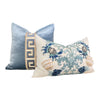 Schumacher Sea Life Embroidered Pillow in Seafoam