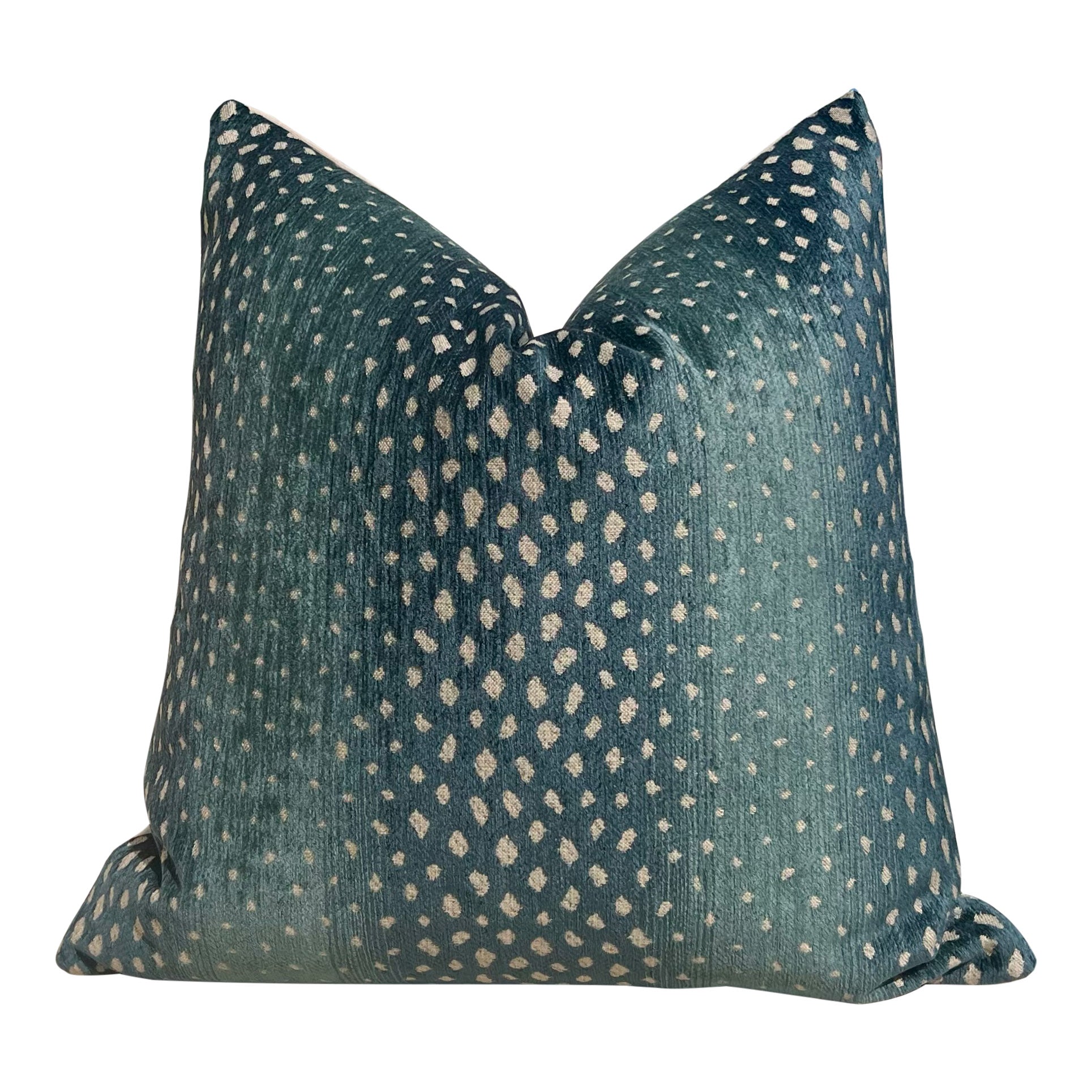 Thibaut Gazelle Woven Pillow Peacock