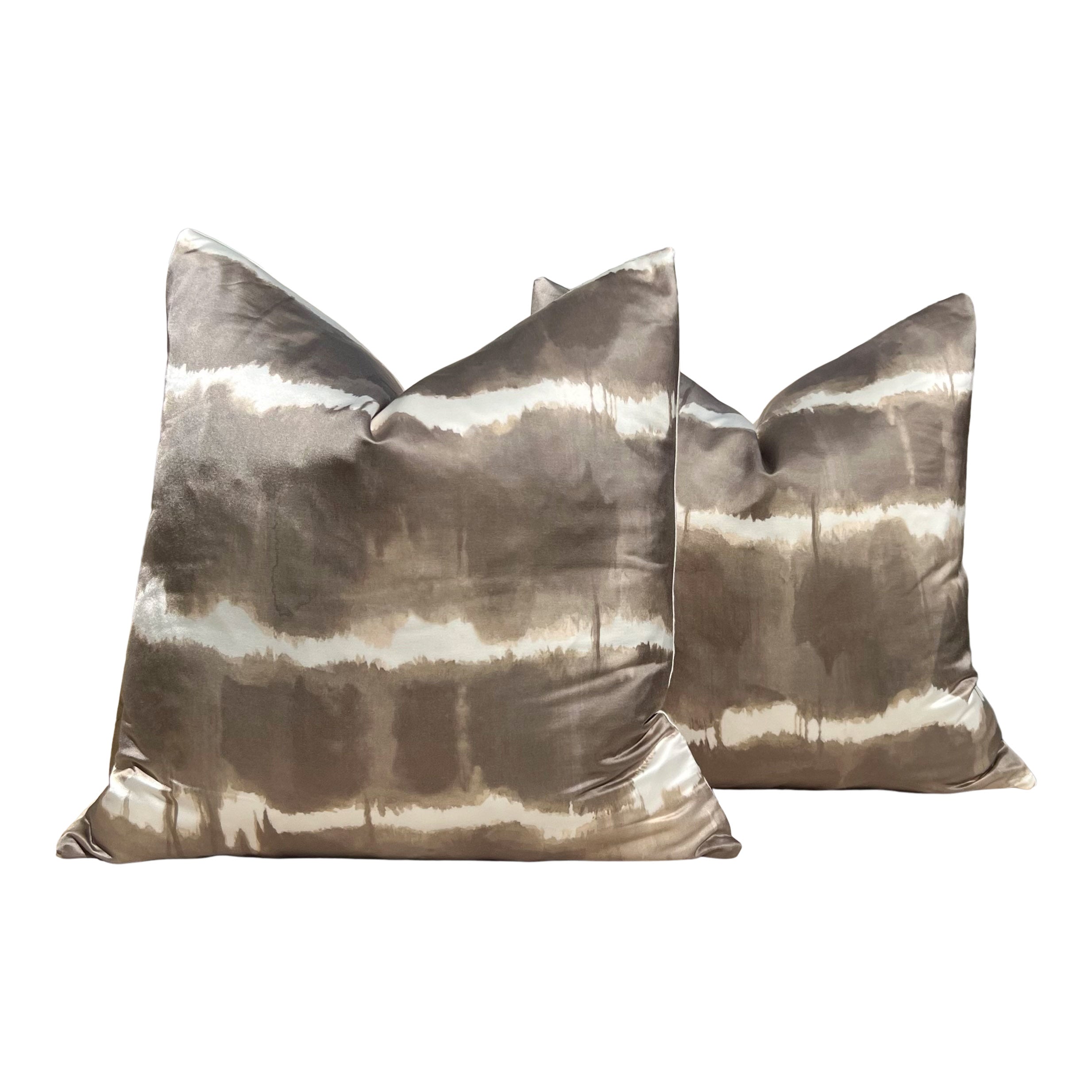 Kravet Couture Baturi Pillow in Truffle