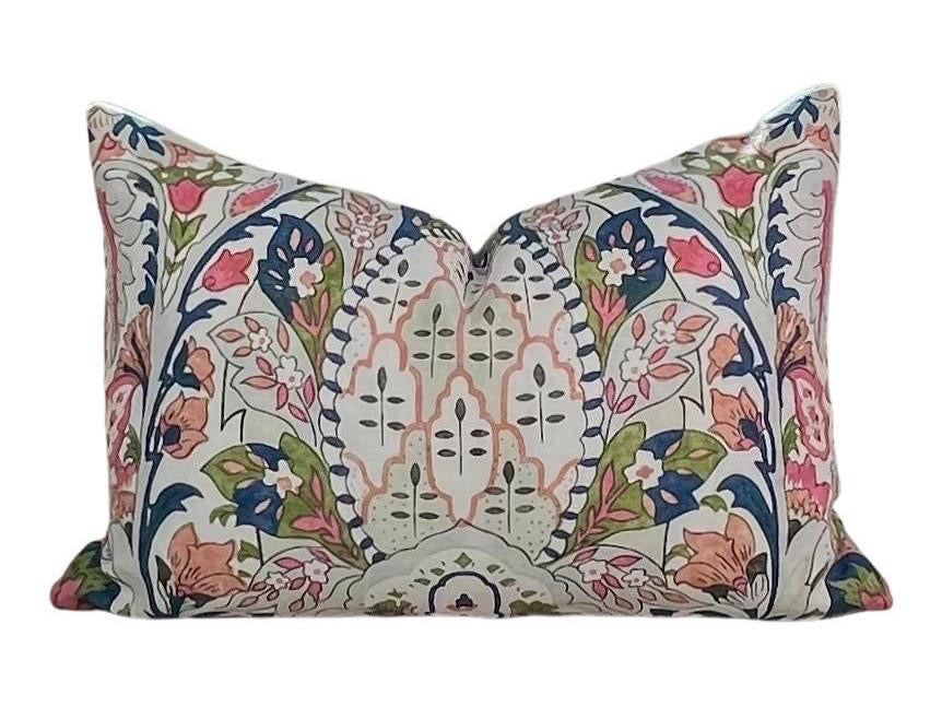 Sale!!!!! Pair of 16"X16" Ready to Ship Schumacher Layla Pillow Covers.