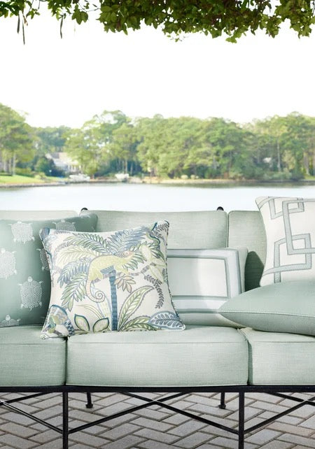 Thibaut Outdoor Iggy Pillow - Lagoon