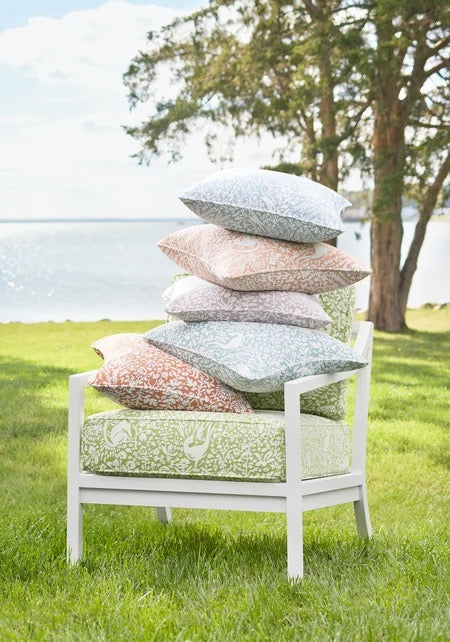 Thibaut Kindred Indoor/Outdoor Pillow - Apricot