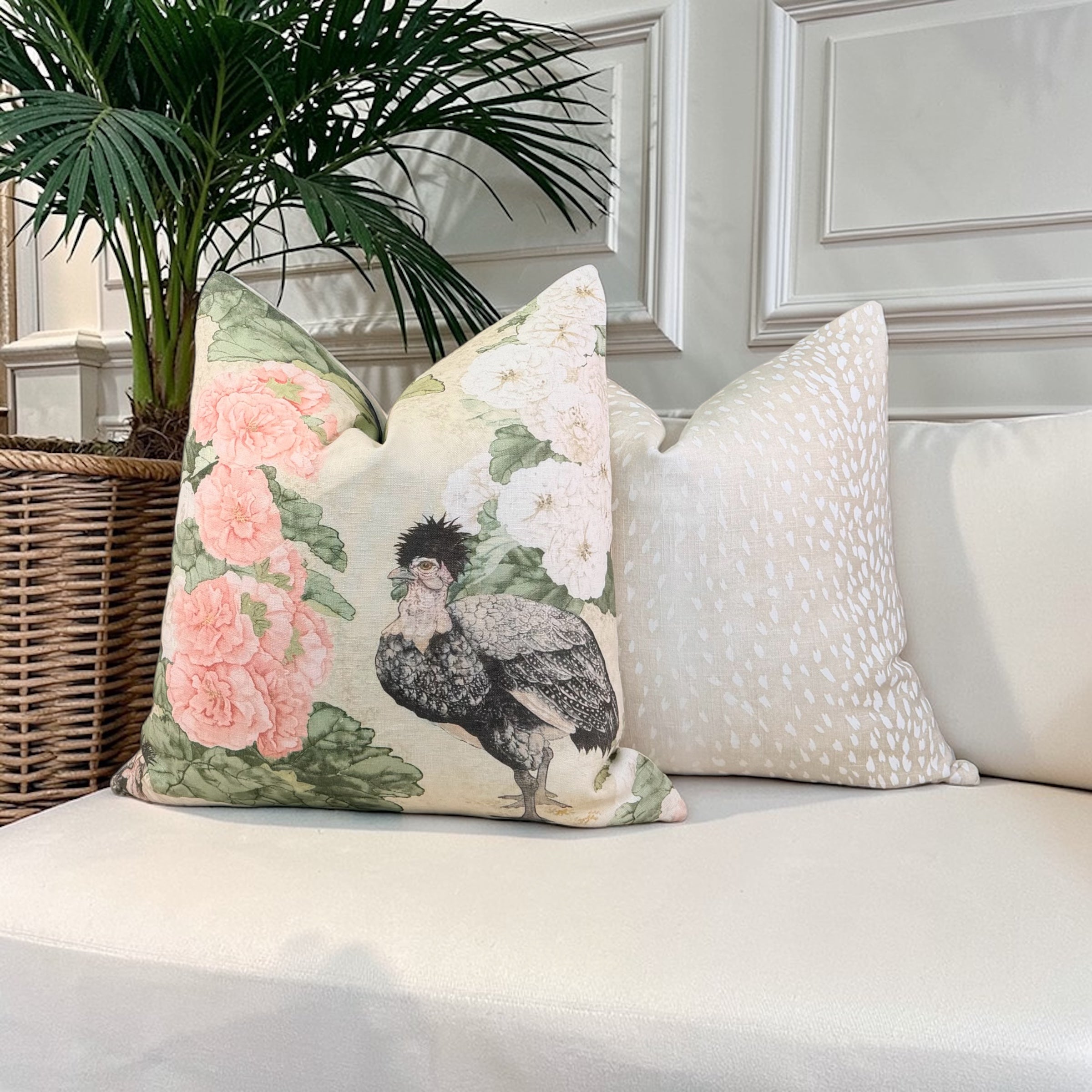 Designer Antelope Pillow - Fawn