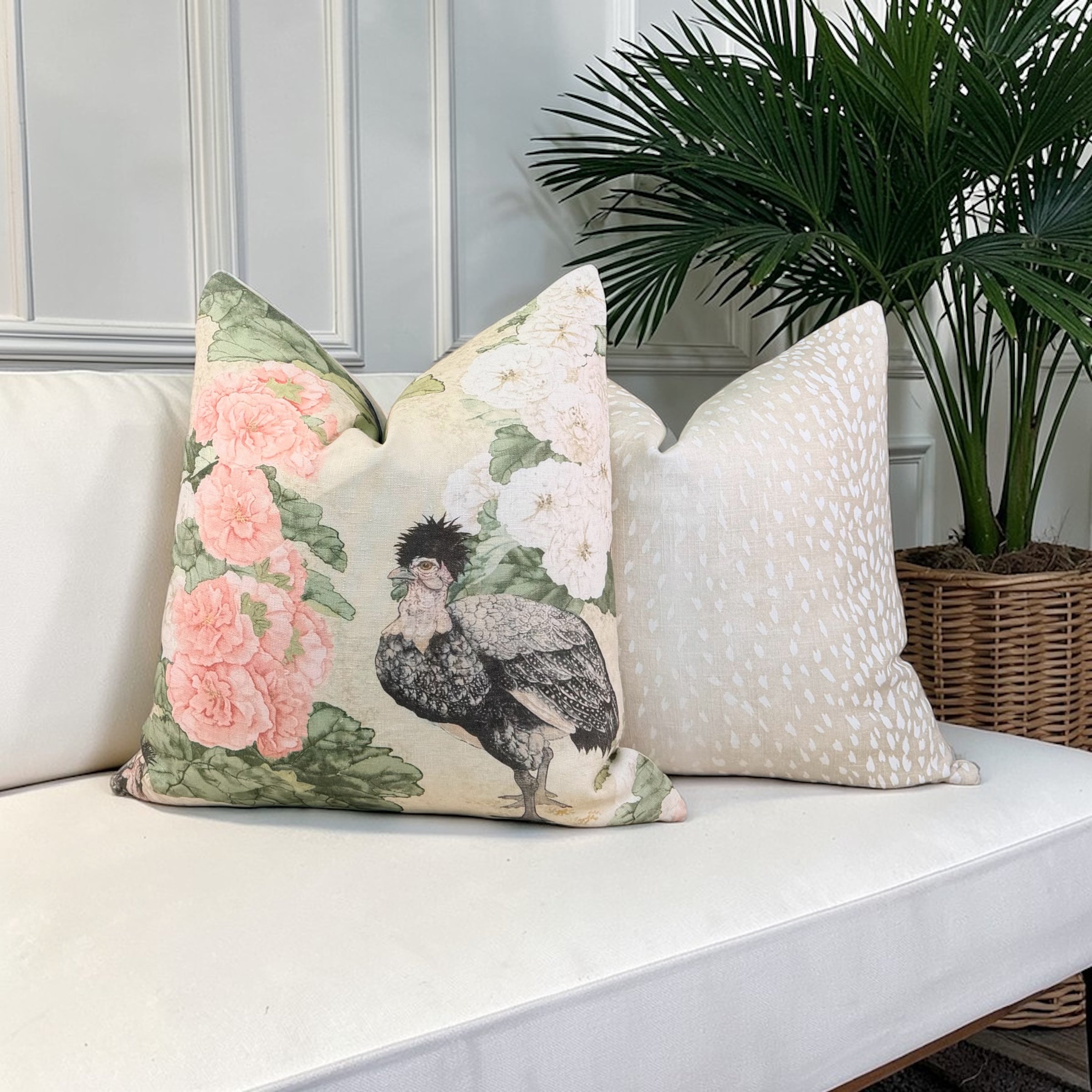 Designer Antelope Pillow - Fawn