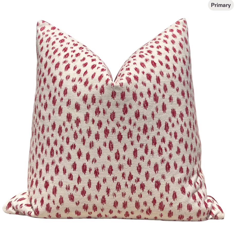 Sale!!!! Price is for 2 - 12"X20" Ready to Ship Brunschwig &amp; Fils Honfleur Woven Pillow Berry