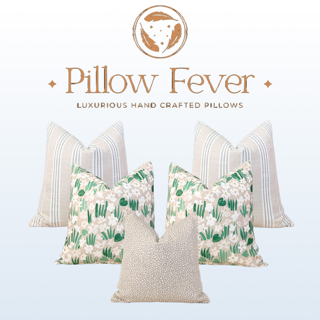 Thibaut Fawn Indoor Outdoor Pillow - Oat