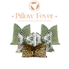 Schumacher Vanderbilt Velvet Pillow in Lettuce Green.