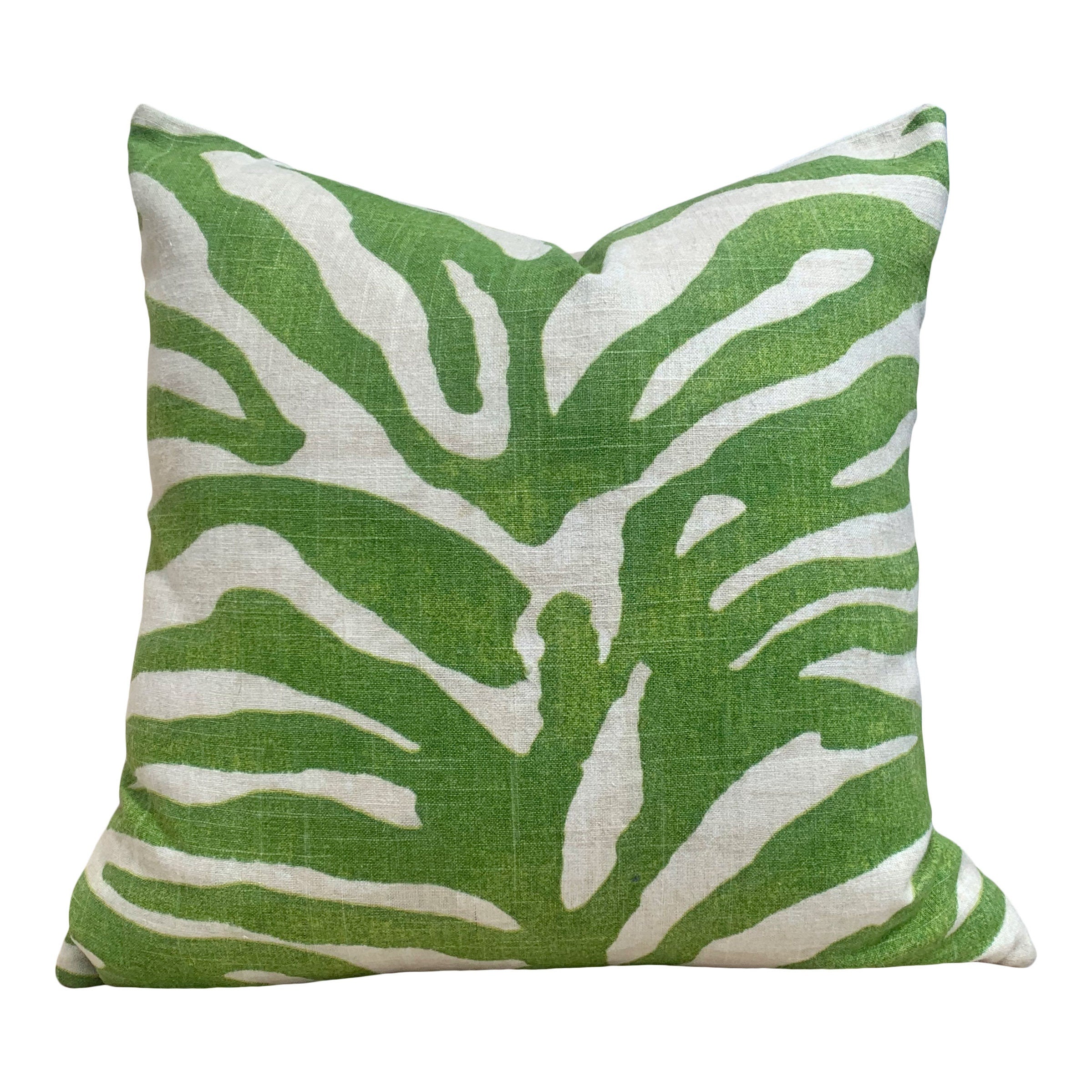 Thibaut Serengeti Decorative Pillow in Green.