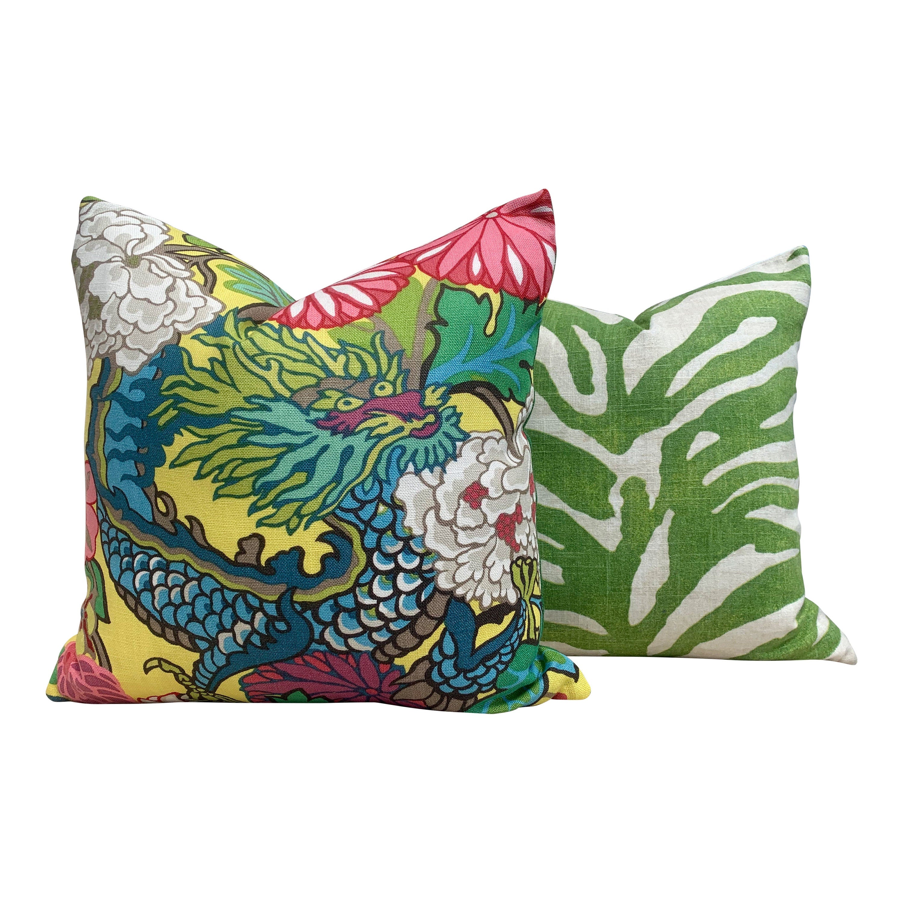 Thibaut Serengeti Decorative Pillow in Green.