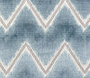 Schumacher Chevron Velvet Pillow in Mineral. Designer Zig Zag Velvet Cushion Cover, Modern Accent Pillows, Contemporary Geometric Pillows