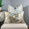 Thibaut Ensbury Fern Woven Pillow in Soft Blue. Light Blue Fern Pillow Cover, Decorative Pastel Pillows,
