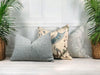 Thibaut Ensbury Fern Woven Pillow in Soft Blue. Light Blue Fern Pillow Cover, Decorative Pastel Pillows,