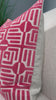 Load and play video in Gallery viewer, Thibaut Labyrinth Velvet Pillow in Coral.