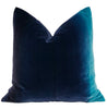 Load image into Gallery viewer, Harlequin Designer Ombre Velvet Pillow in Blueberry, Blue lagoon