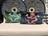 Load image into Gallery viewer, Schumacher Bixi Velvet Lumbar Pillow in Navy Blue. Dragon Velvet Pillow, Red Navy Chinoiserie Cushion, Asian Pillow Cover, Luxurious Pillow