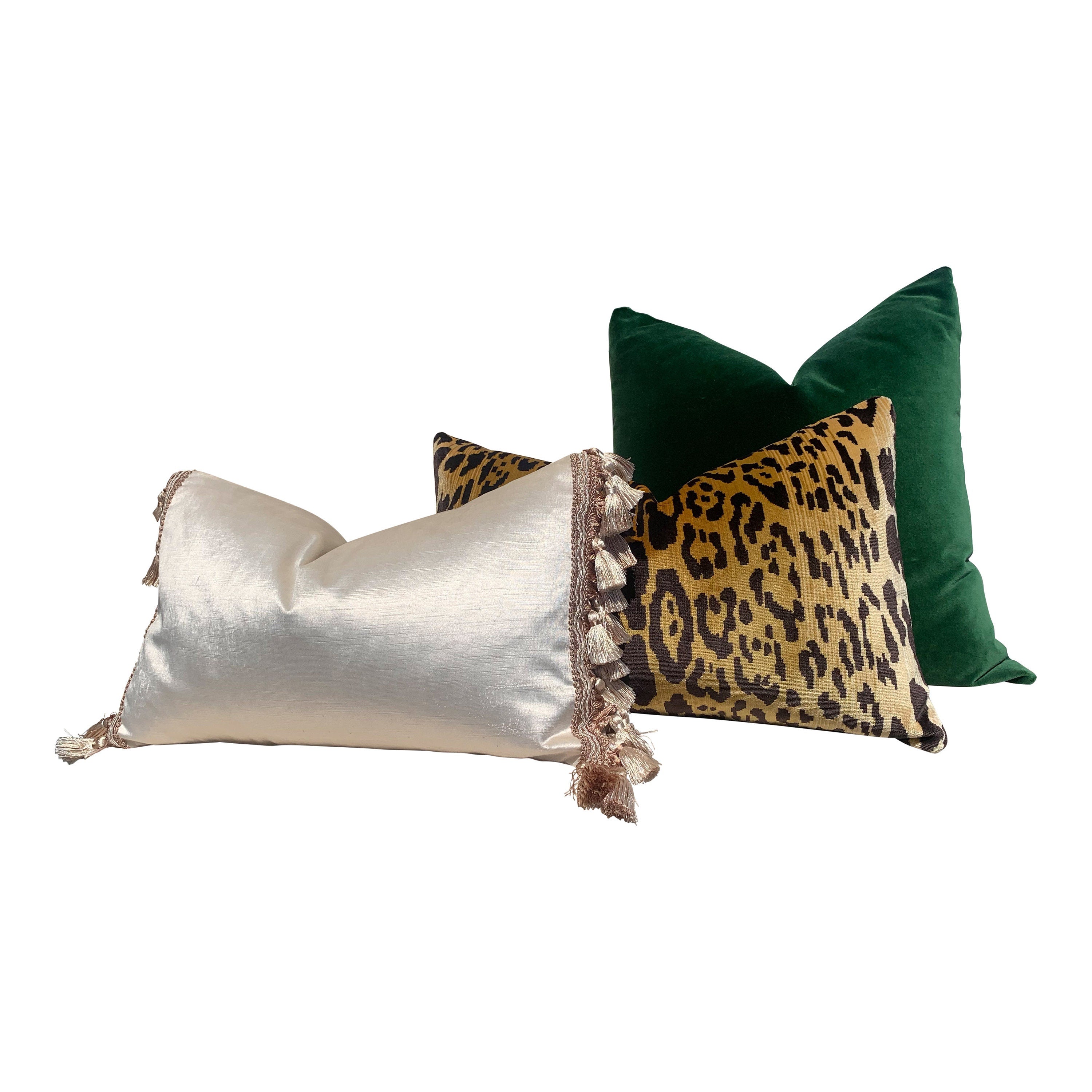Scalamandre Leopardo Silk Velvet Pillow. Lumbar Velvet Pillow, Animal Skin Pillow, Cheetah Velvet Pillow, Gold Velvet Pillow, Luxury Gift