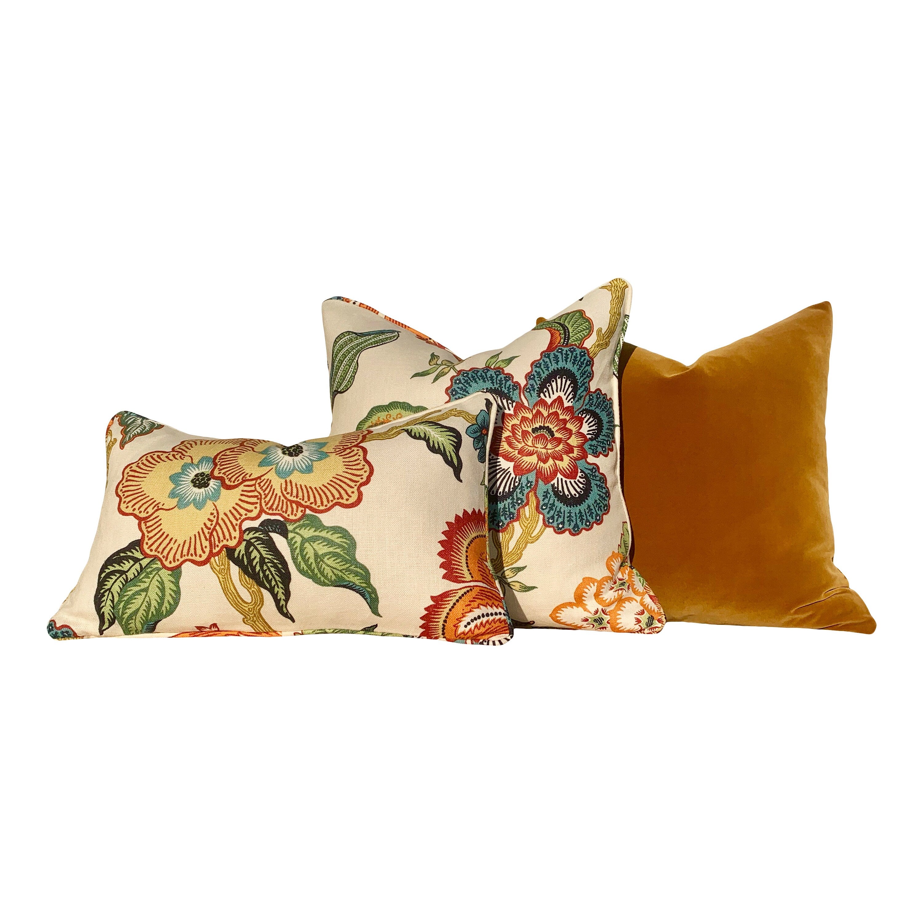 Velvet Pillow in Caramel. Lumbar Plush Velvet Pillow. Designer Velvet Pillow Cover, Accent Pillow Cushion, Decorative Pillow Throw