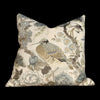 Load image into Gallery viewer, Shenyang Linen Pillow in Parchment. Chinoserie Greige Decorative Pillow Scalamandre Linen Large Bird Cushion Pillows Beige Euro Sham Cover