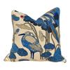 Nympheus Linen Pillow in Blue.