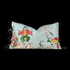 Load image into Gallery viewer, Backordered till End of June!!!!!Schumacher Chinoiserie Moderne Pillow in Aqua Blue . High End Pillow // Designer Pillow Cover